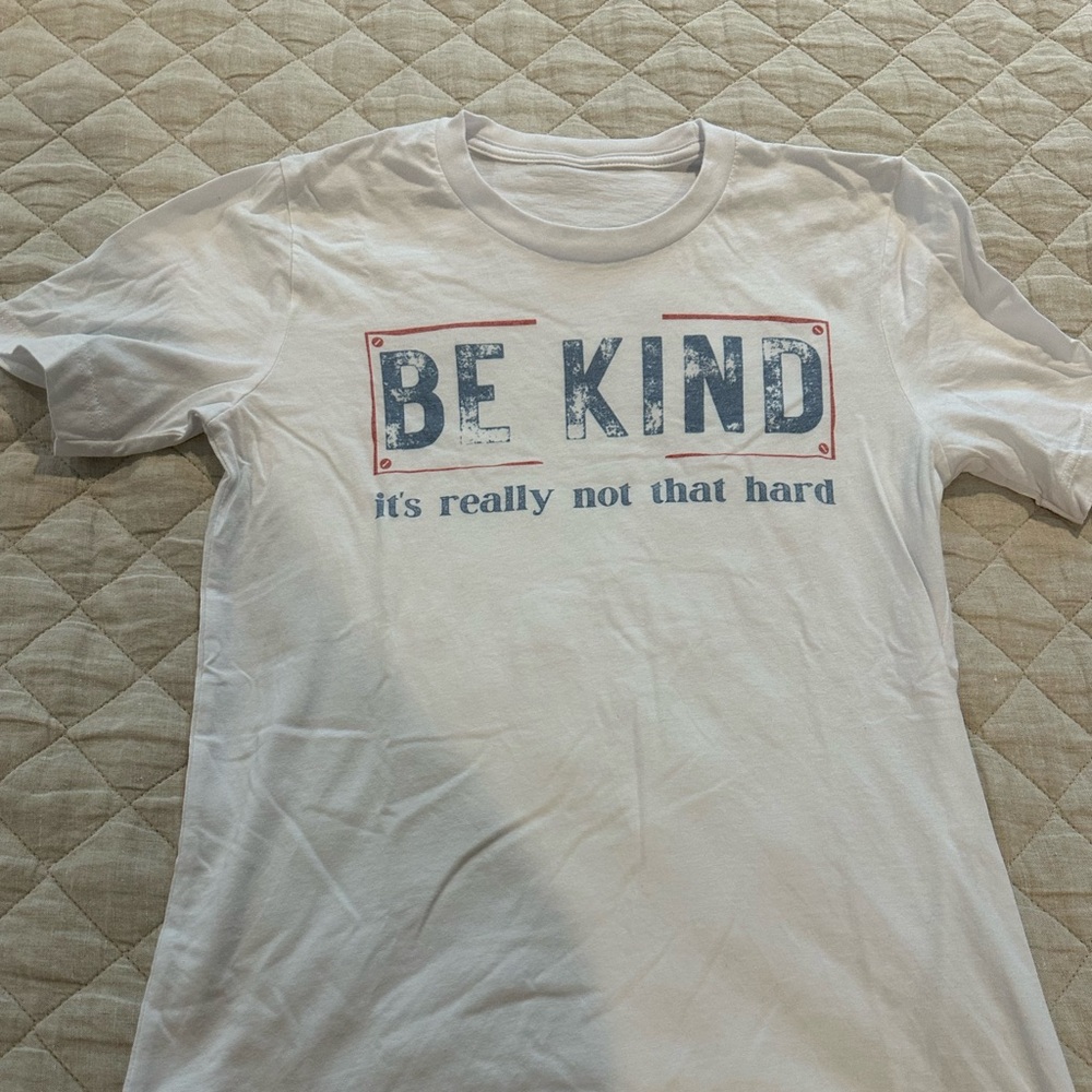 Soft white tshirt